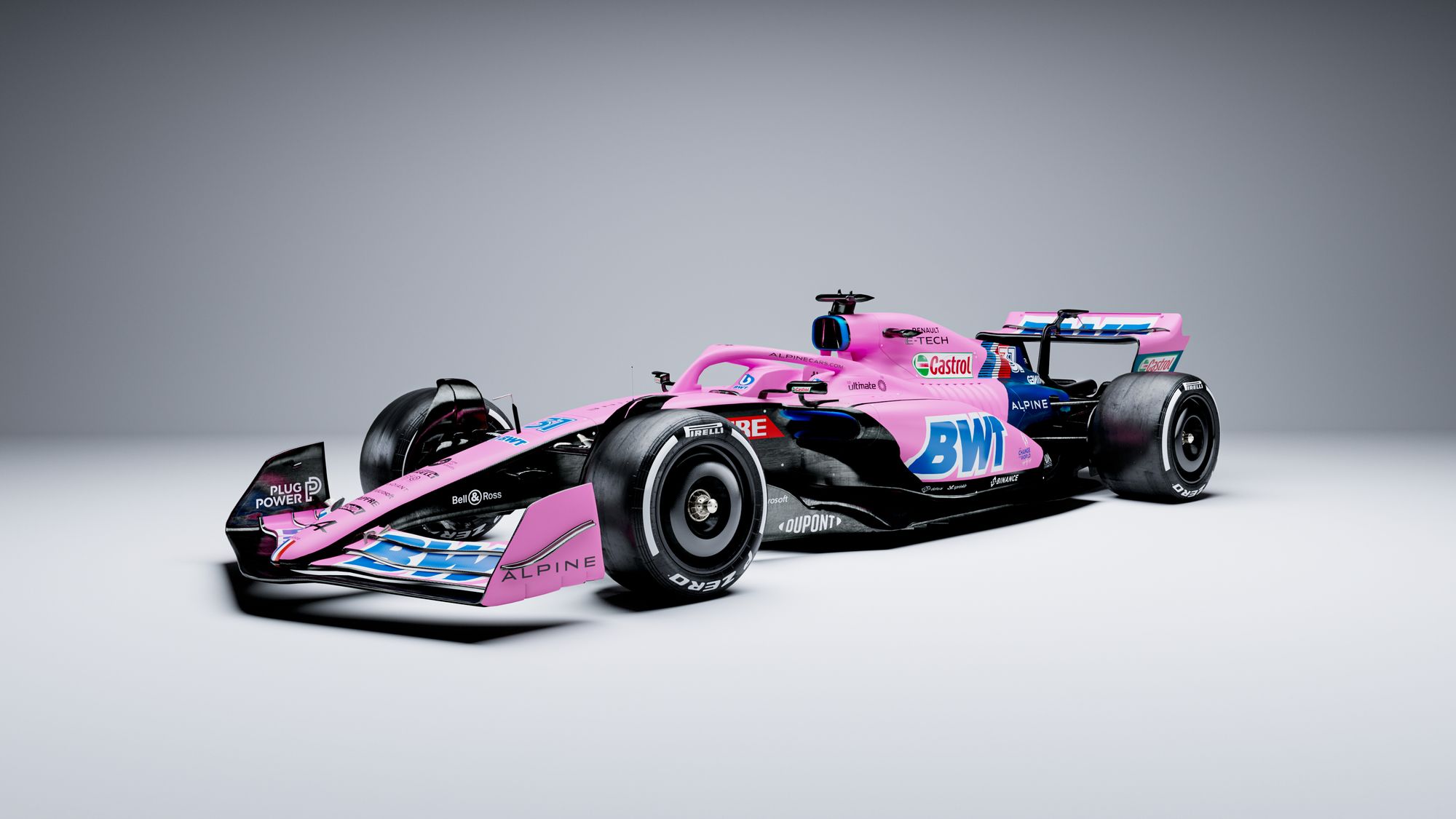 alternate pink livery for alpine a522