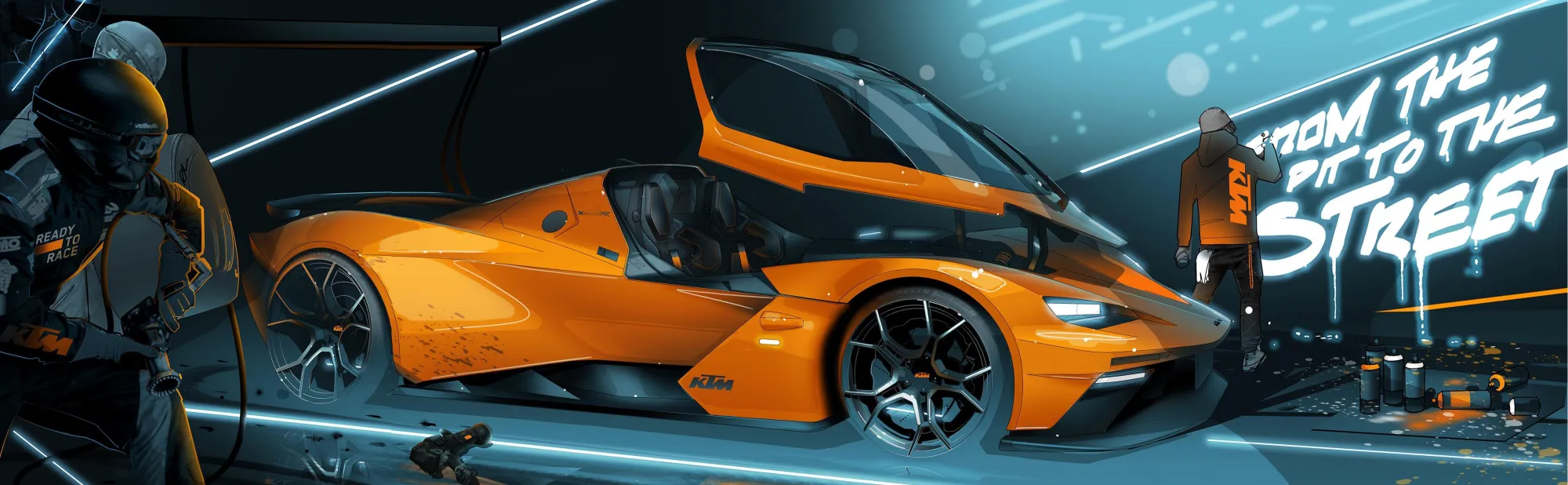 KTM X-Bow GT-XR design sketch