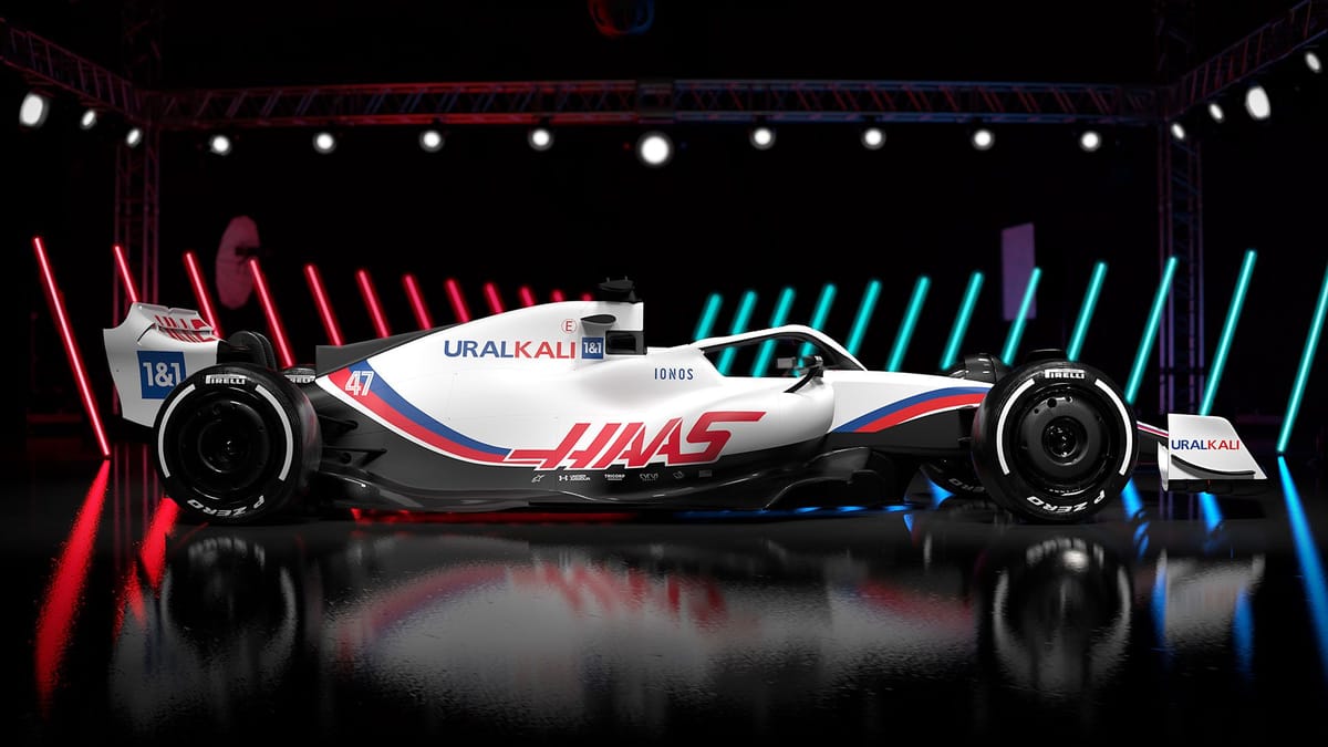 2022 Haas F1 Team VF-22