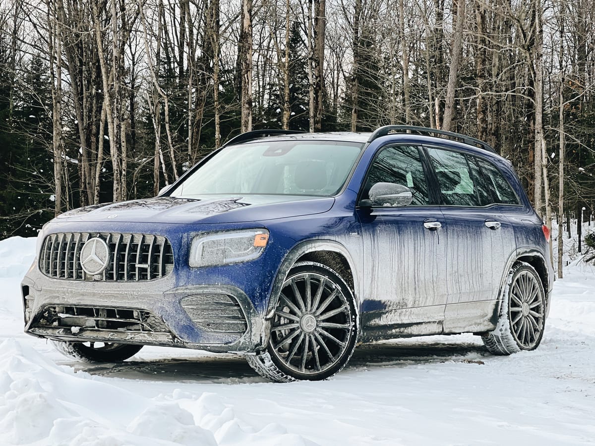 The 2022 Mercedes-AMG GLB 35 is a rally car you can live with