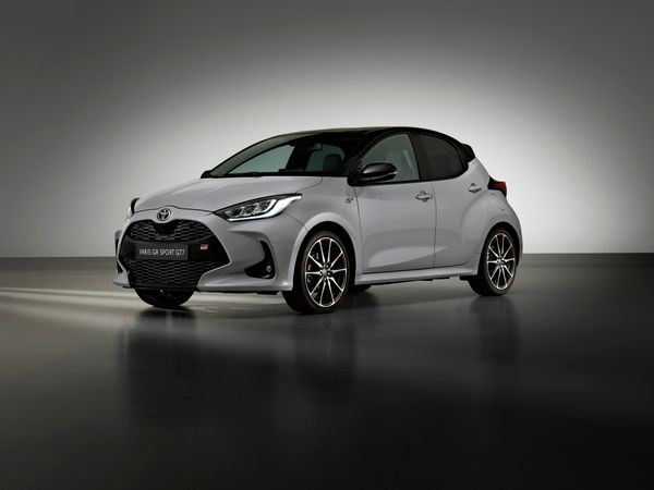 front 3/4 of Toyota Yaris GR SPORT GT7 Edition