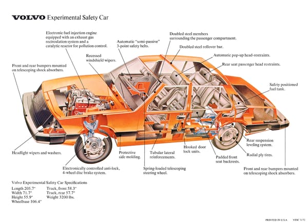 Volvo Experimental Safety Car