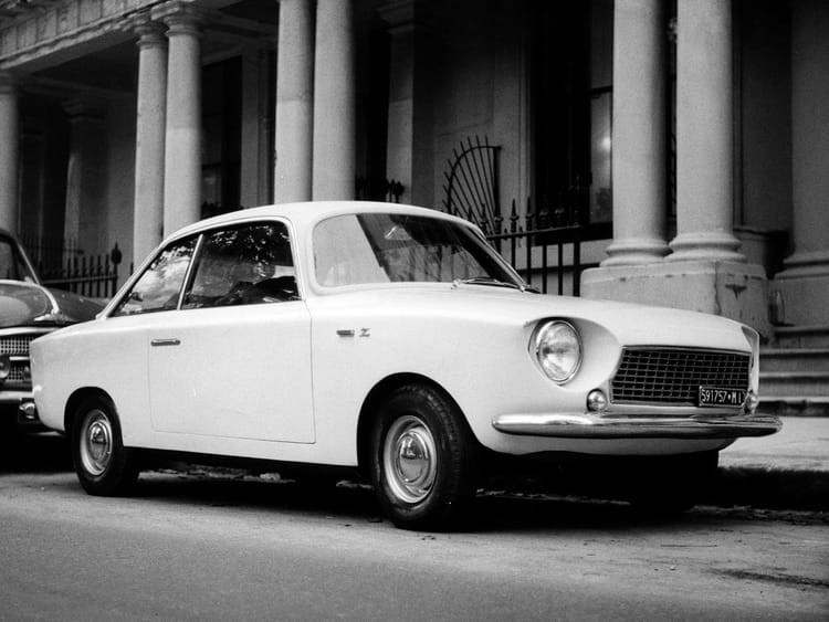Zagato Gatto coupe parked on the street